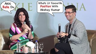 Twinkle Khanna EMBARASSES Akshay Kumar In Front Of Media At Her Book Pyjamas R Forgiving launch [upl. by Neva660]