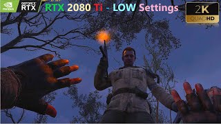 STALKER 2 ® LOW SETTINGS  RTX 2080 Ti  I710700K 32GB RAM 2K1440P BENCHMARK [upl. by Annovahs]