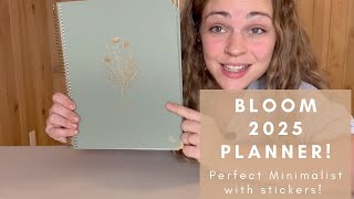 Bloom Yearly Planner 2025 With Stickers and BookMark Review [upl. by Sayre]