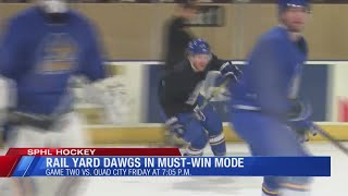 Roanoke Rail Yard Dawgs SPHL First Round Game 2 Preview [upl. by Wistrup]