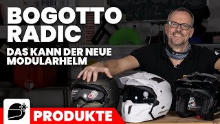 Neuer Motorradhelm  Bogotto Radic Modularhelm [upl. by Corsiglia]