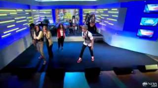 Lemonade Mouth  Determinate Live Good Morning America 11042011 [upl. by Dlanigger395]