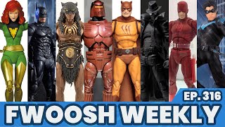 Weekly Ep316 SpiderMan Star Wars DC Darkwolf Teenage Mutant Ninja Turtles Marvel Select more [upl. by Ithsav244]