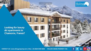 Newly Built 2 Bedroom Ski Apartments For Sale In Chamonix France  French Alps [upl. by Bergstrom]