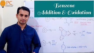 Benzene Part 9 Addition and Oxidation Reactions of benzene  Pharmaceutical Organic Chemistry 2 [upl. by Delphinia]