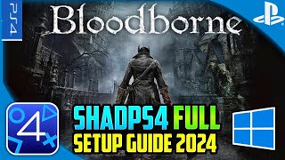 ShadPS4 Emulator  SetupSettings amp Bloodborne Gameplay PS4 Emulator For PC [upl. by Willdon602]