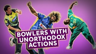 Dont try this at home  Unusual bowling actions  Bowlers Month [upl. by Sproul]