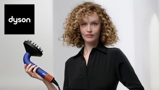 How to Create defined curls using the Dyson Supersonic r™ Professional hair dryer [upl. by Hellene]