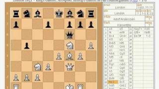 Legends of Chess The Immortal Game Anderssen Vs Kieseritsky [upl. by Atikcir]