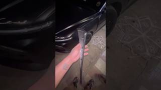 Carbon Fibre Fins for Hyundai Verna Turbo mv37 garage [upl. by Nalek]