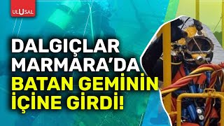 Batan geminin içinden ilk görüntüler Tek umut yaşam odası  Ulusal Haber [upl. by Notsecnirp940]