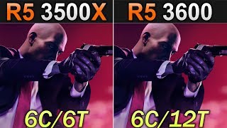 Ryzen 5 3500X Vs Ryzen 5 3600  How Much Performance Difference [upl. by Odnanref14]