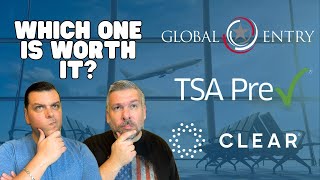 TSA Precheck Global Entry amp Clear Reviewed  All You Need To Know [upl. by Enilhtak]