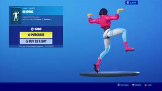 NEW GLYPHIC EMOTE IN FORTNITE Egyptian Themed [upl. by Emerick]