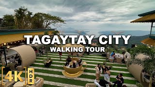 New Spots in Tagaytay City to Visit in 2024  Walking Tour  Cavite Philippines [upl. by Koblas661]