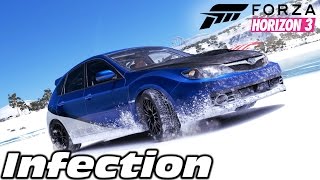 Forza Horizon 3  Blizzard Mountain Infection  Funny Moments [upl. by Gordie576]