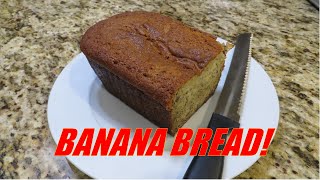 The moistest most amazing banana bread EVER [upl. by Louth457]