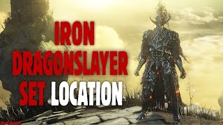 Dark Souls 3  The Ringed City  Iron Dragonslayer Armor Location [upl. by Volkan]