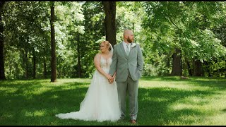 Crooked Creek Whitetails Estate  Wedding Film  Fuji XH2s [upl. by Nossila]