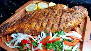 Tasty Oven Grilled Red Snapper Recipe [upl. by Maye]