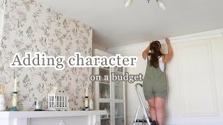 Add Character to Your Living Room Cheap amp Easy ft DIY Wall Coving 🔨 [upl. by Norved]