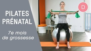 Pilates Prénatal  7ème mois de grossesse [upl. by Zingg]