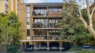 Superb amp Stylish Apartment in a Premier Location  57 Rockley Road South Yarra [upl. by Naol]