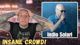 Ji Ji Ji  Estadio Único de La Plata  Indio Solari en Concierto  Drummer Reacts 😳 [upl. by Nadiya856]