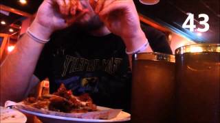 Hooters All You Can Eat Wings Challenge [upl. by Chiang409]