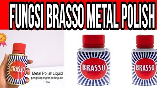 Fungsi brasso metal polish [upl. by Ellecrad]