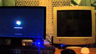 Boot Up Race  i5 4670k Windows 7 Pro vs Pentium II Win98 SE  HD [upl. by Winson625]