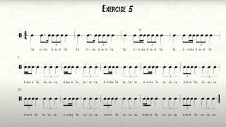 RHYTHM EXERCISE YOU NEED TO KNOW BEFORE SIGHT READING on piano violin or drum [upl. by Nylzzaj999]