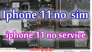 Iphone 11 no sim iphone 11 no service no imei iphone 11 no modem firmware [upl. by Sivraj]