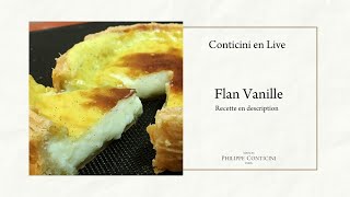 Flan Vanille  Conticini en Live [upl. by Klemperer151]