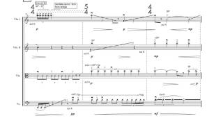 Holophony 2003 for string quartet w score [upl. by Romo]