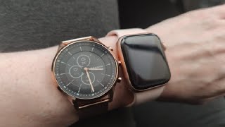 Skagen Jorn 38MM Gen 6 Hybrid Smartwatch Review Elegant functional and lightweight [upl. by Odnanref475]