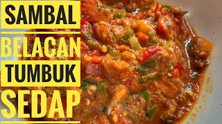 Sambal belacan tumbuk simple dan sedap [upl. by Trefor400]