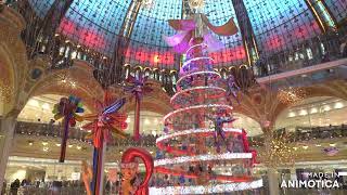 Galeries Lafayette le sapin 2023 [upl. by Kantos]