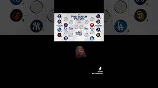 MLB postseason picture and my personal prediction ￼ [upl. by Zeuqcaj]