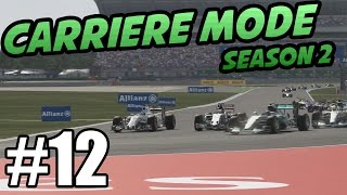 F1 2016 FR Carrière S2E12 PART33  Mercedes à domicile [upl. by Harikahs800]