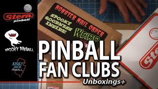 Pinball Fan Clubs  UNBOXING STERN SPOOKY and a random Jersey Jack [upl. by Okir652]