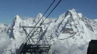 Schilthorn Switzerland 360 degree panorama view 2011 [upl. by Makell]