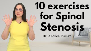 033 Learn Ten HomeBased Exercises and Pain Relief Positions for Lumbar Spinal Stenosis [upl. by Trygve]