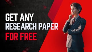 Get any research paper for free [upl. by Nnylyahs705]