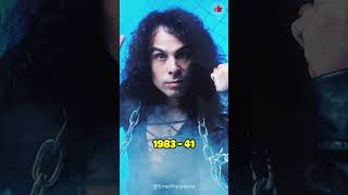 Ronnie James Dio tribute ronniejamesdio throughtheyears singer dio heavymetal hardrock [upl. by Eelanej]