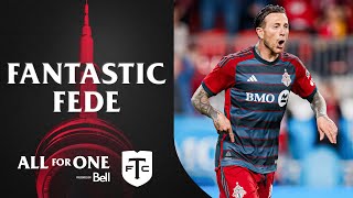 Fantastic Fede A brace from Bernardeschi and 3 points for Toronto FC  All For One Moment [upl. by Yenahteb168]