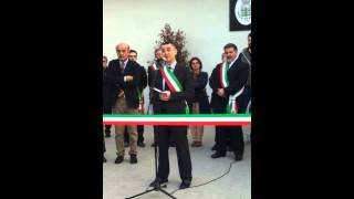 Medolla  inaugurazione nuovo Comune  il discorso del sindaco [upl. by Asil]