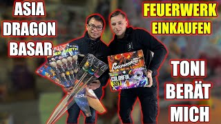 FEUERWERK EINKAUFEN auf dem ASIA DRAGON BASAR in TSCHECHIEN  🐉🧨🎆😍 [upl. by Joshua133]