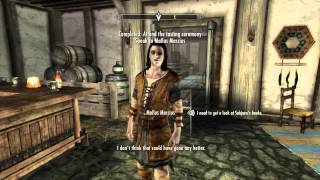 Skyrim Thieves Guild Walktrough HD PT4 Dampened Spirits Part 2 [upl. by Valentia]