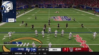 Air force Falcons Road to the BCS Playoffs College Football 25 Air force Dynasty Rebuild Pt12 [upl. by Ade23]